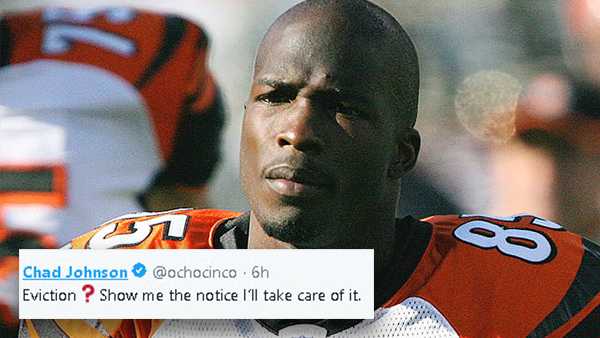 For now, Chad Johnson can't wear Ocho Cinco