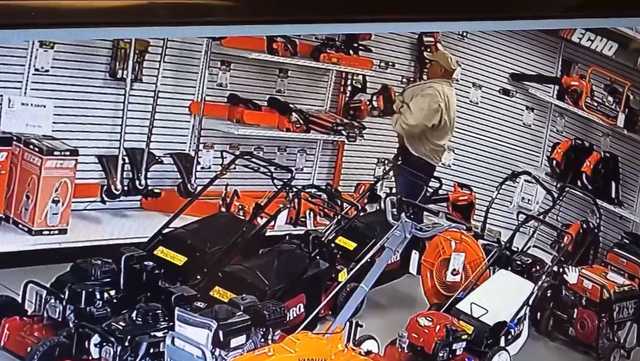 Video Shows Man Shoving Chainsaw Down Pants Leaving Hardware Store