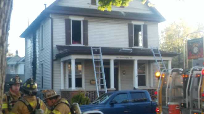 Fire damages Chambersburg home