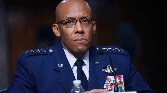 Senate confirms first black chief of staff of U.S. Air Force