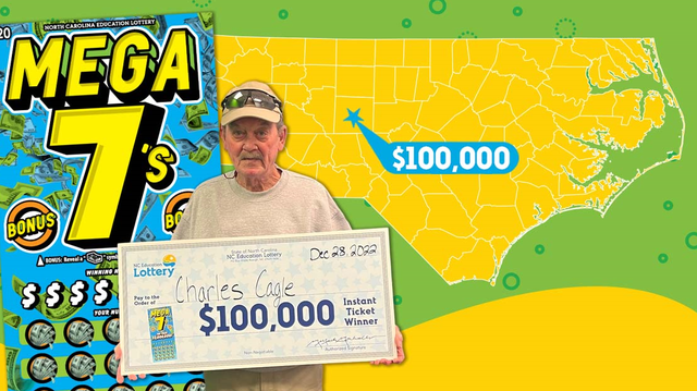 North Carolina man wins $150,000 after buying $5 ticket at