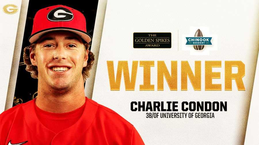 Charlie Condon named 2024 Golden Spikes Award winner