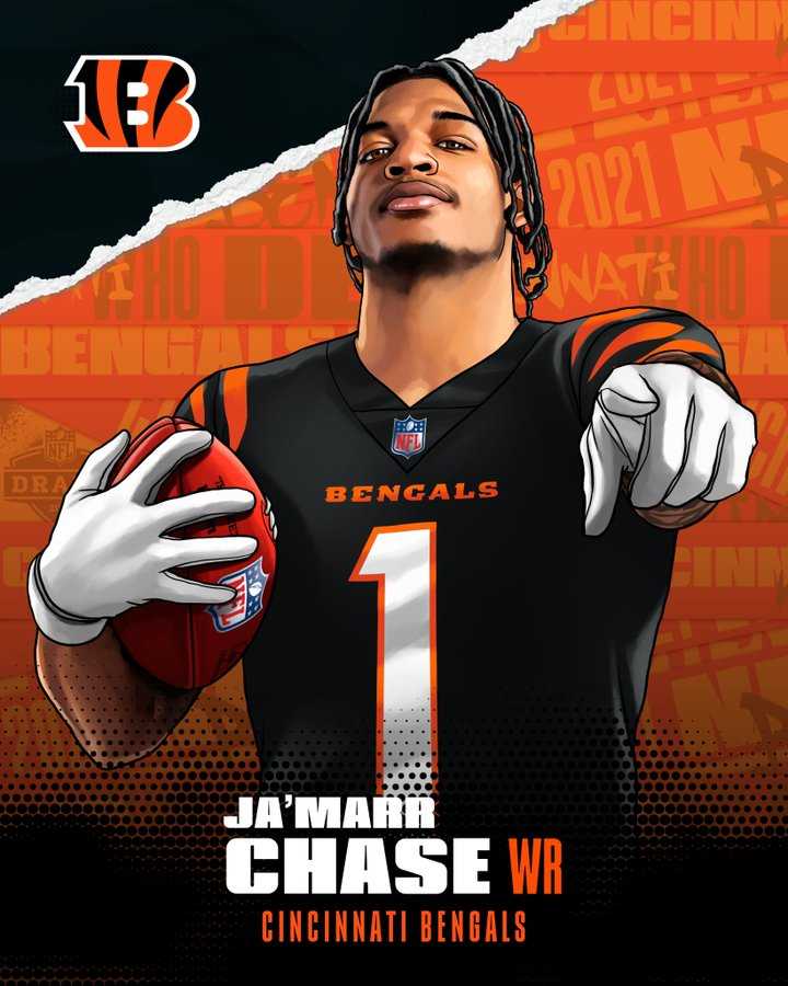 RD 1 BENGALS DRAFT - JA'MARR CHASE (WR) *** - Page 2 - THE BENGALS ...