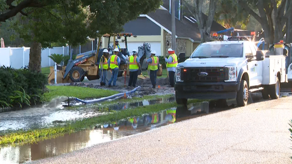 Multicounty chase ends with crash, flooding in Orange County