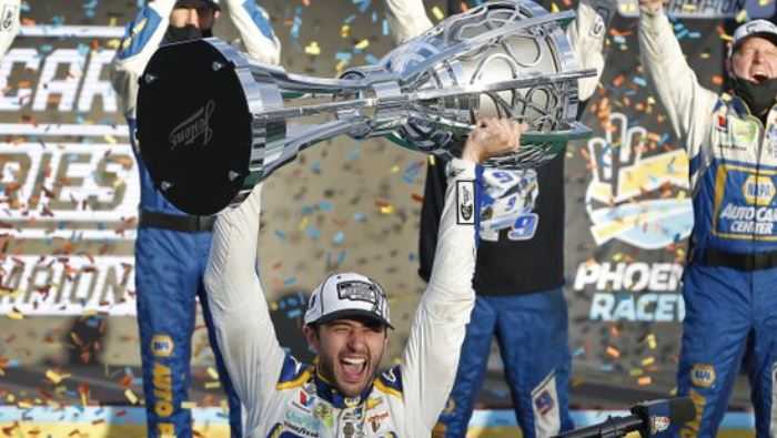 The championship win is the first for Elliott