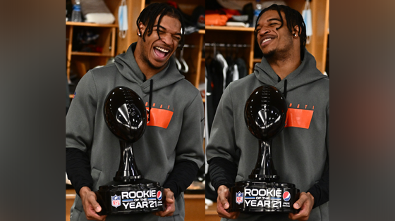 Bengals' Ja'Marr Chase wins NFL Rookie of the Year award