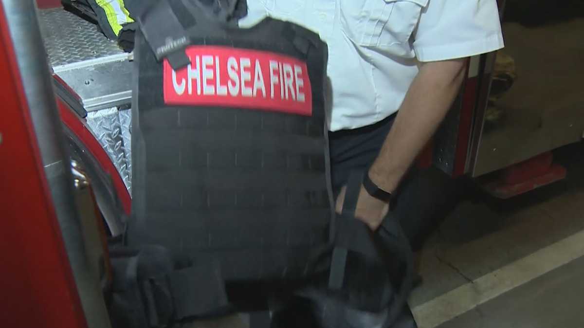 Mass. firefighters now equipped with bulletproof vests, Kevlar helmets