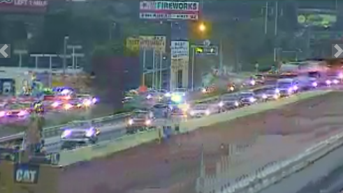 All lanes open in Cherokee County after vehicle catches on fire ...
