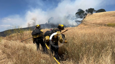 Cherry Fire: Forward progress stopped on vegetation fire in Vacaville