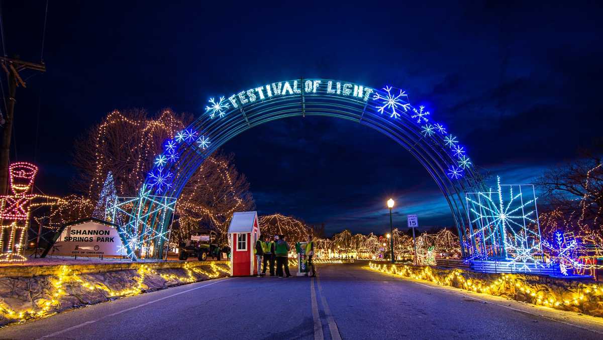 Chickasha Festival of Light returns this weekend with LED displays, ice