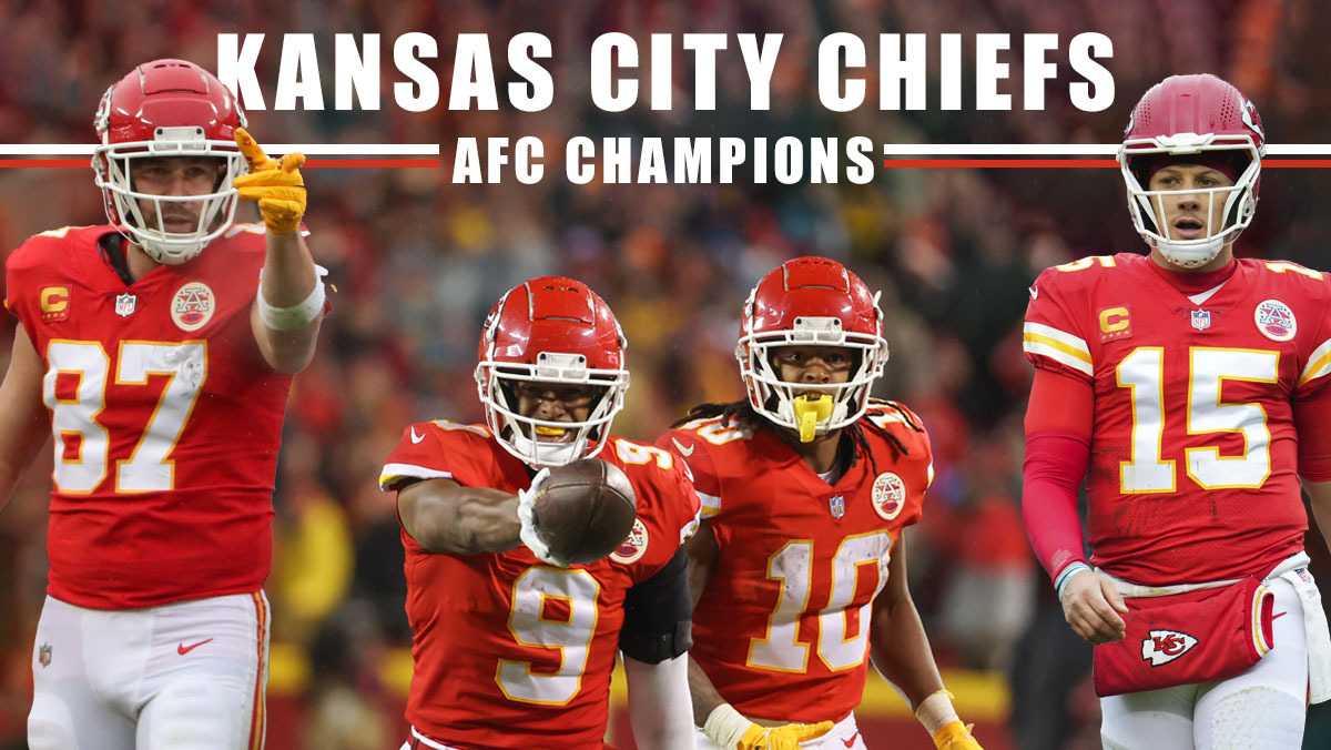 Kansas City Chiefs gear: Where to buy AFC Champions hats, shirts, hoodies  online 