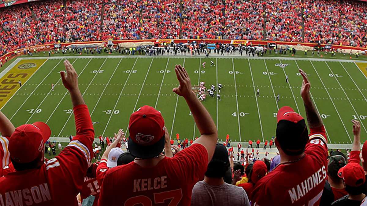 This Is Arrowhead Stadium. Chiefs Kingdom. Home. 