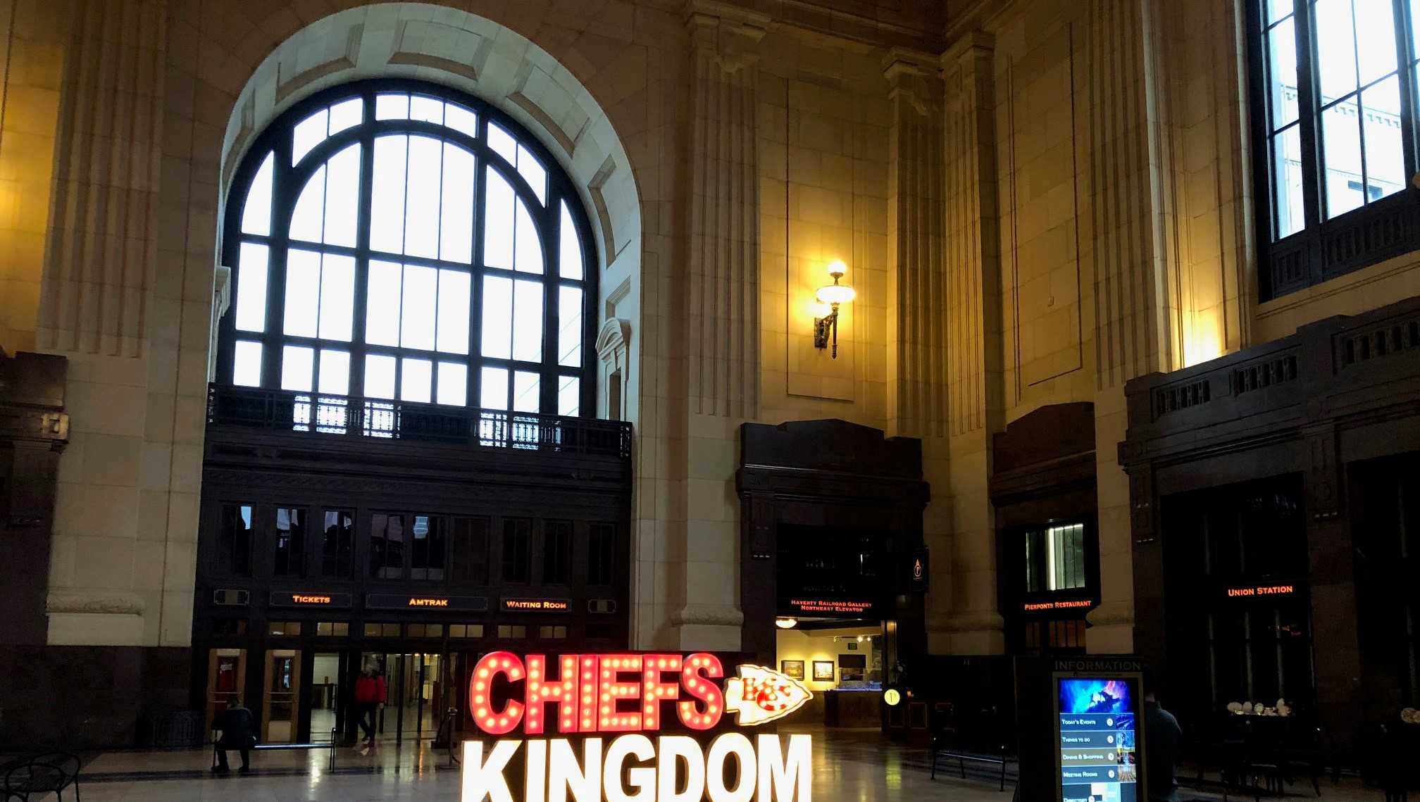 Union Station adds new 'Mahomes Zone' to KC Chiefs display