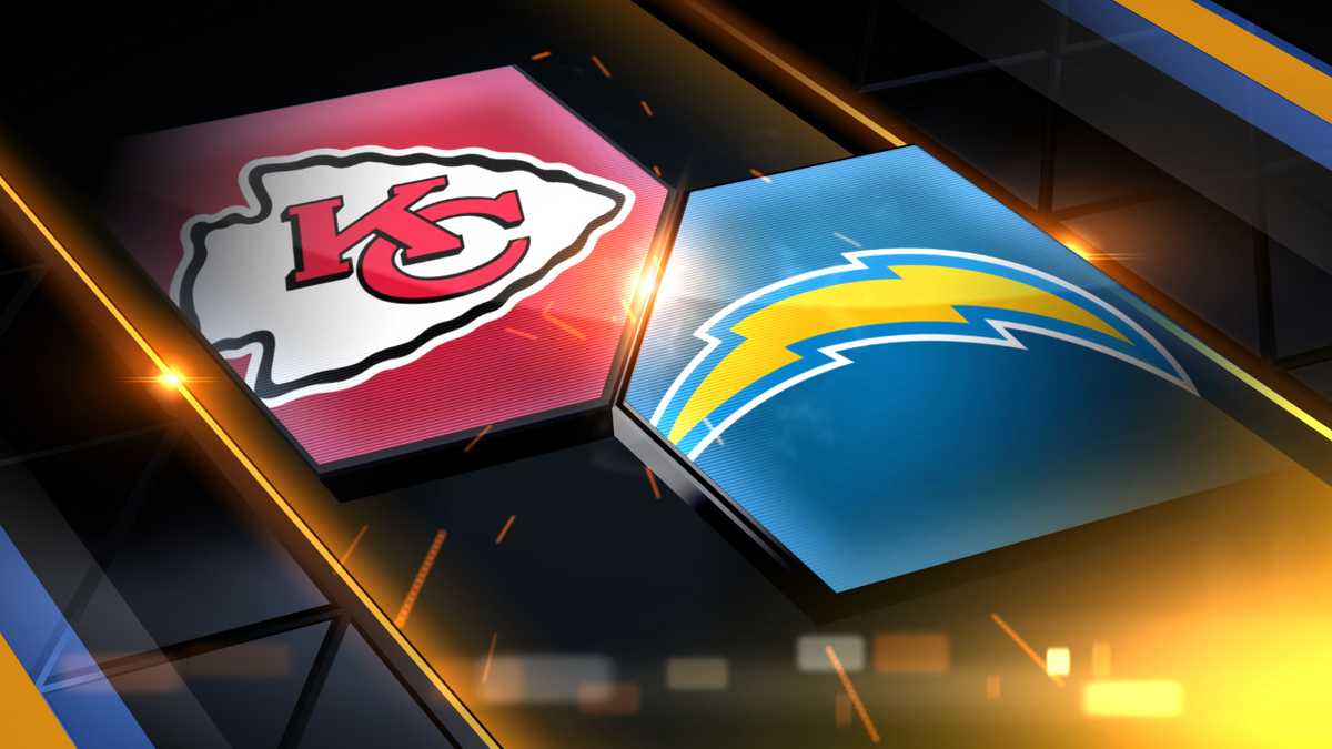 Chiefs vs. Chargers Inactive lists for today's game