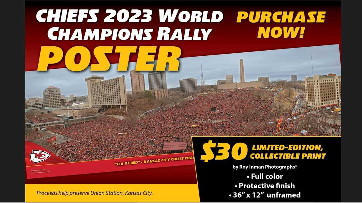 2023 Super Bowl LVII Champions Panoramic Picture - Kansas City