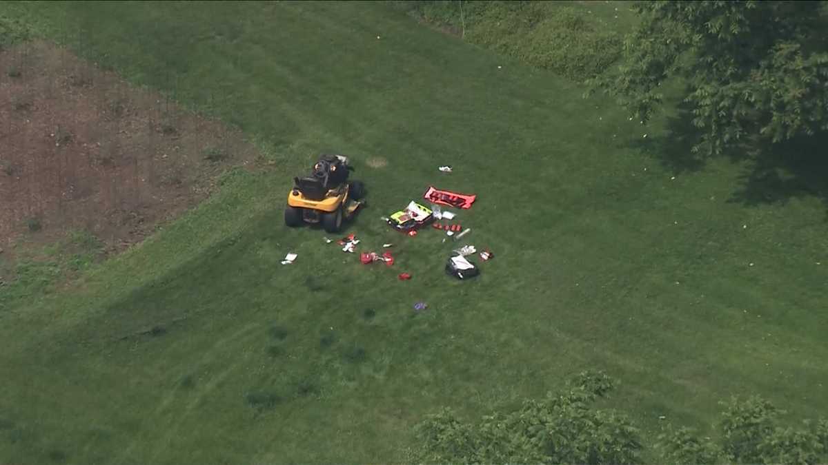 5yearold injured by riding lawn mower in Wellesley