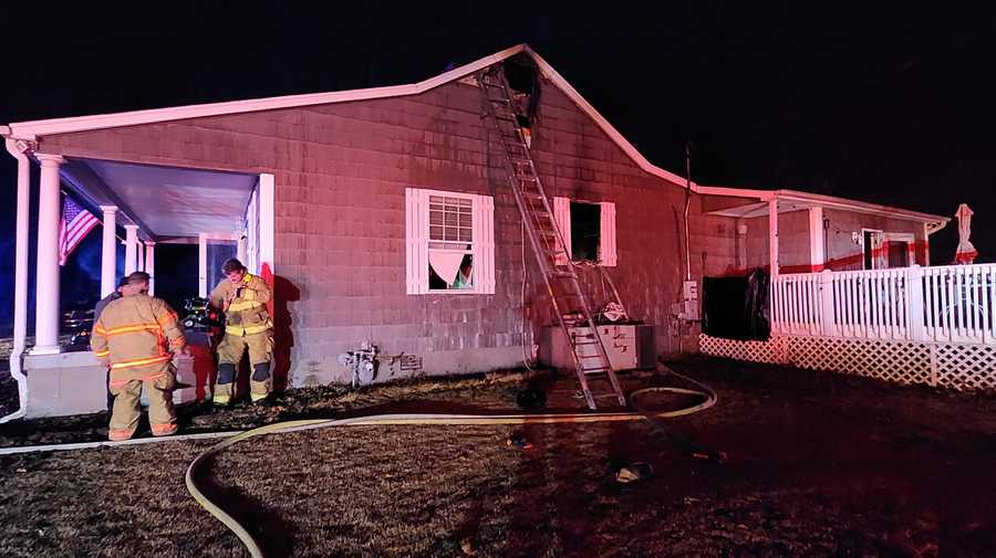 Palmerdale firefighters rescue child from burning home