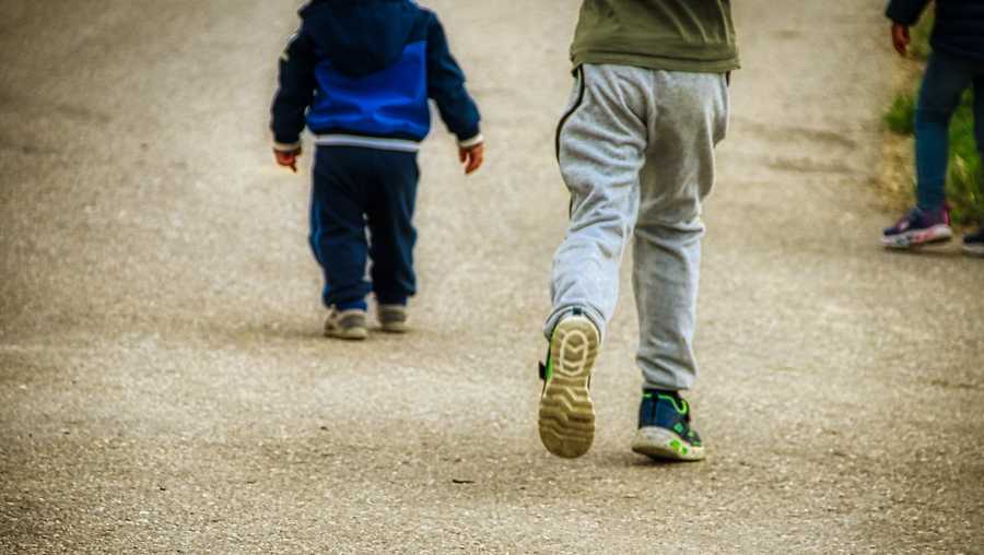 Generic children walking image