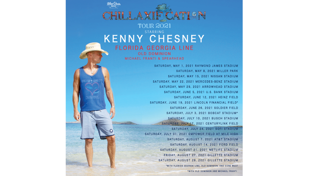 Kenny Chesney Montana Tour Updates. See What Is New