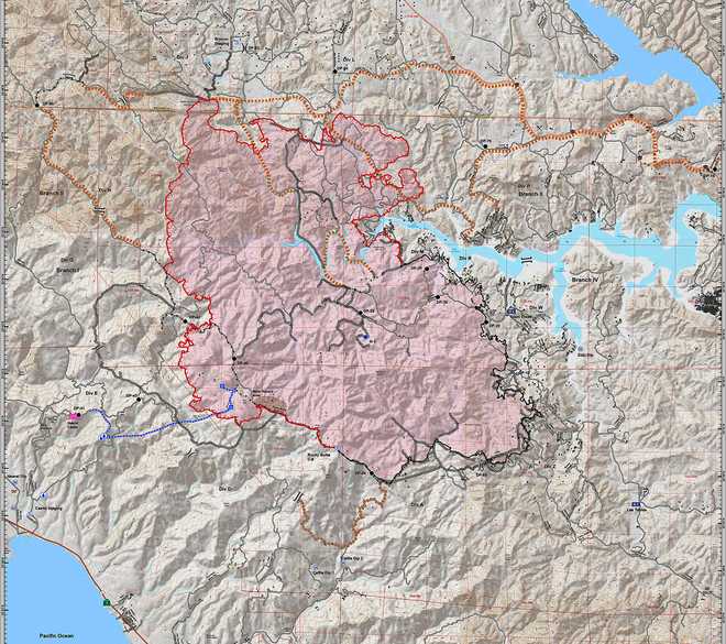 Chimney Fire crosses into Monterey County; Soberanes Fire also grows