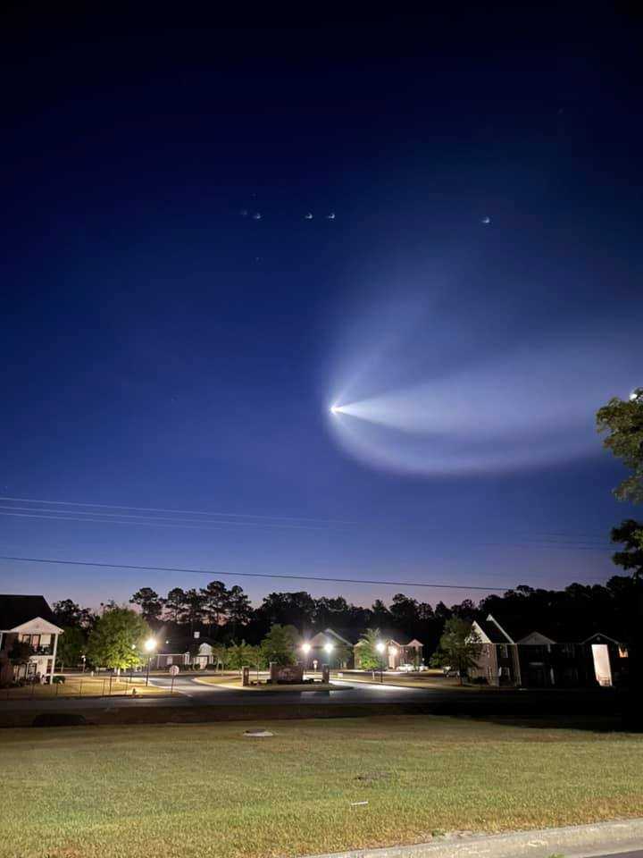 PHOTOS: Did you see it? SpaceX launch lights up the sky in Georgia ...