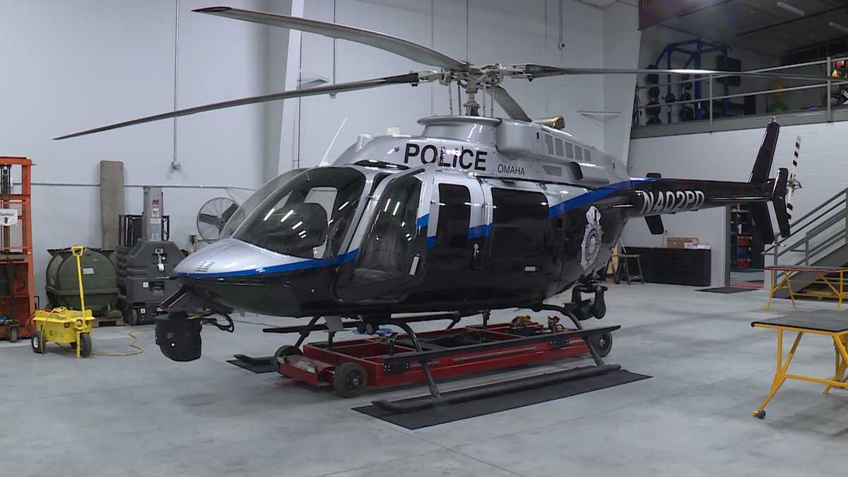 Omaha police unveils new night vision technology on helicopter