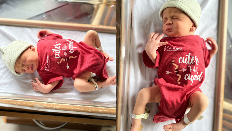 'Cuter than cupid' Christ Hospital giving newborns special Valentine's