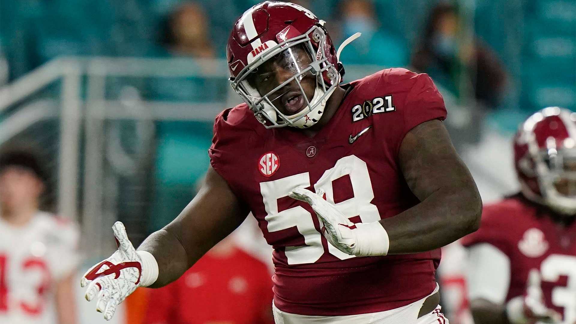 2021 NFL Draft: Patriots strike deal with Bengals, move up to select  Alabama DT Christian Barmore 