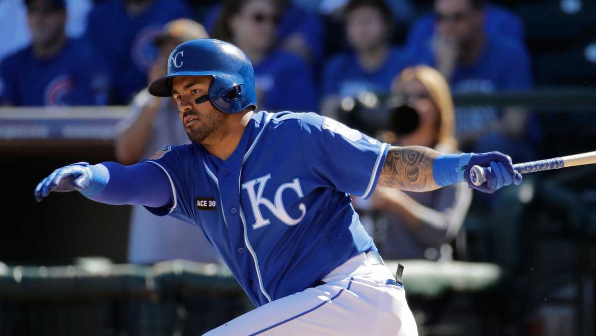 Kansas City Royals 2016 Opening Day Gold Jersey worn by Christian Colon