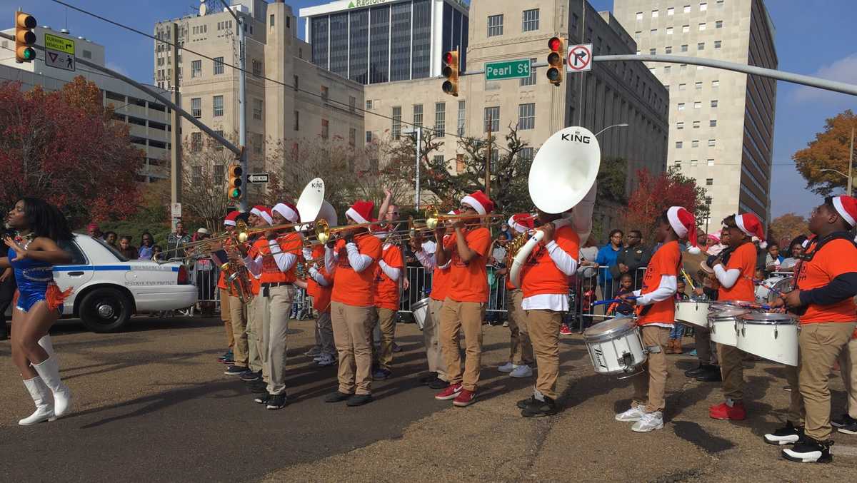 Christmas parade rolls through downtown Jackson
