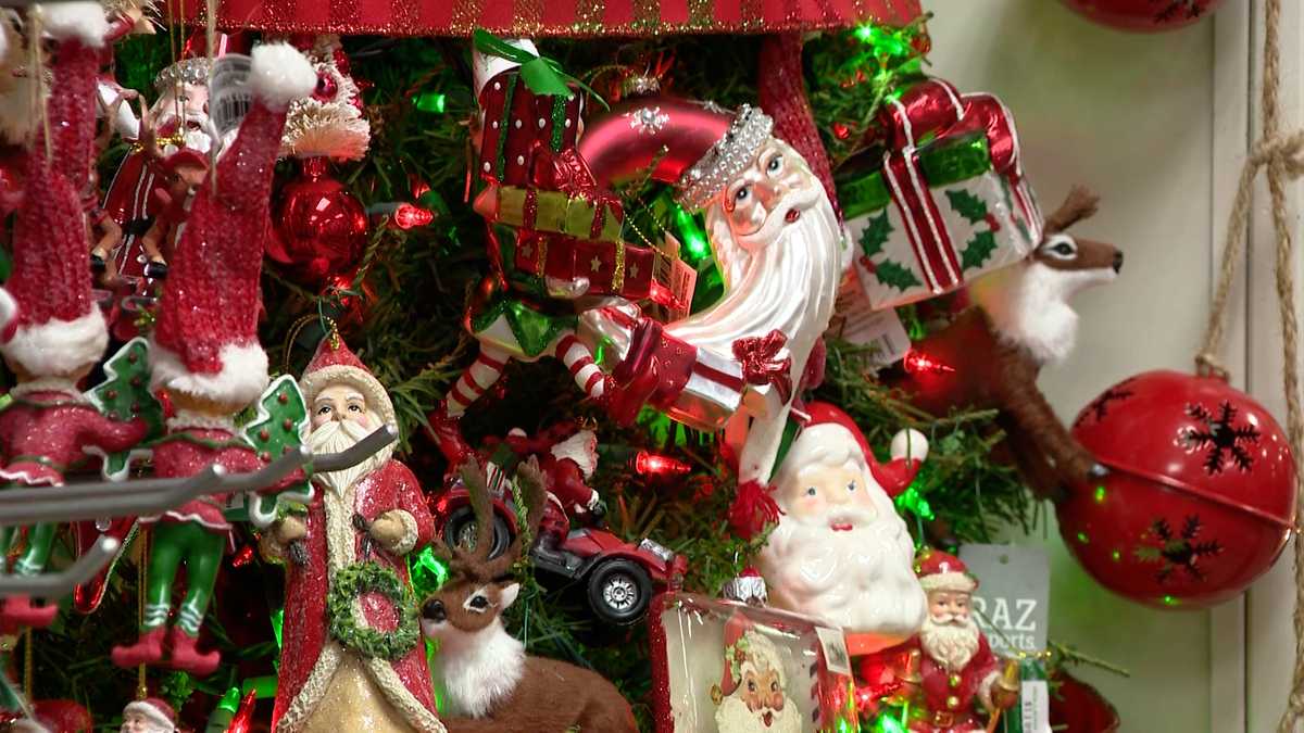 The stressrelief of decorating for Christmas early