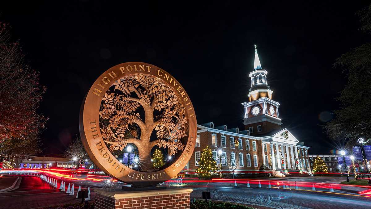 High Point University's 14th annual Christmas Drive