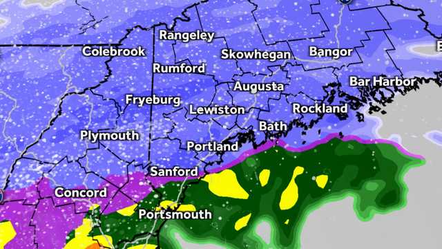 Maine spring snowstorm timeline: When snow will start, end - Vimarsana News
