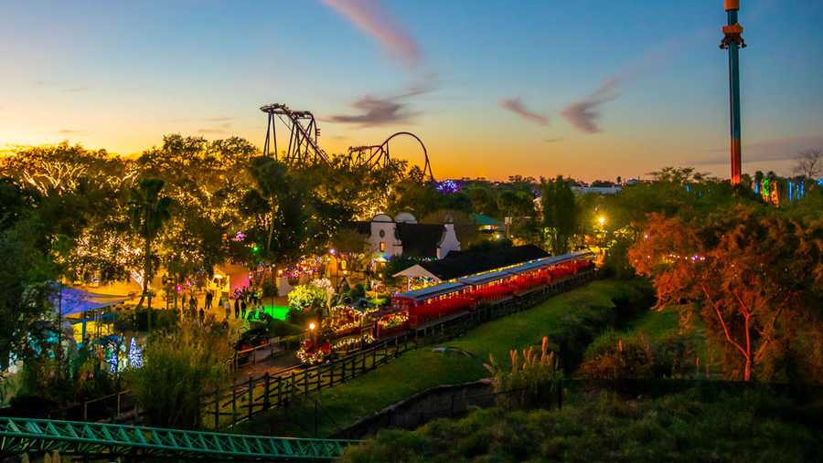 Busch Gardens Christmas Town Brightens Tampa Bay Area