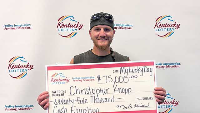 Kentucky man says good karma led to $75k scratch-off lottery ticket win - Vimarsana News