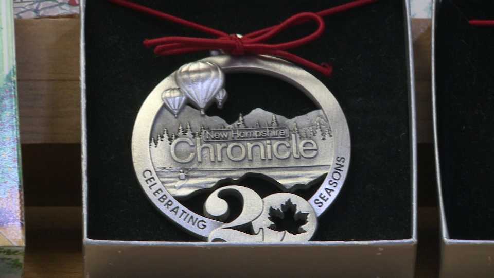 20th Anniversary Christmas Ornament 