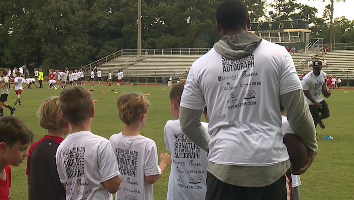 Nick Chubb Youth Football Camp