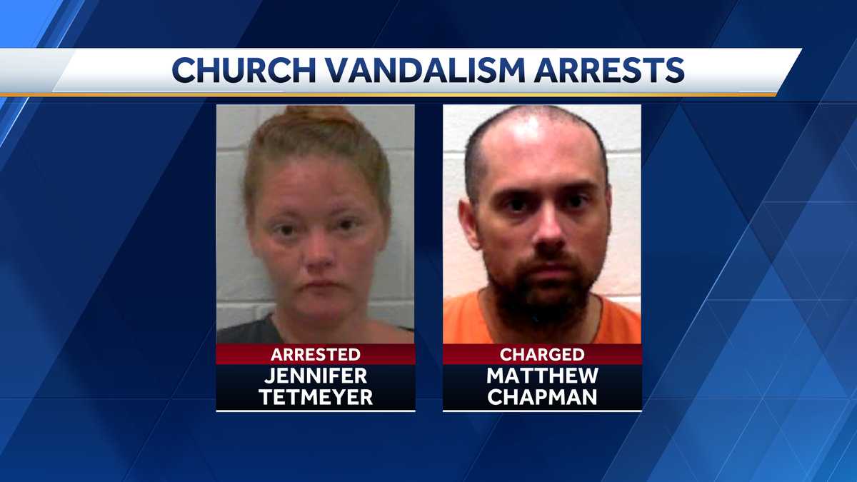 Arrests made in two incidents of vandalism at Lewiston churches