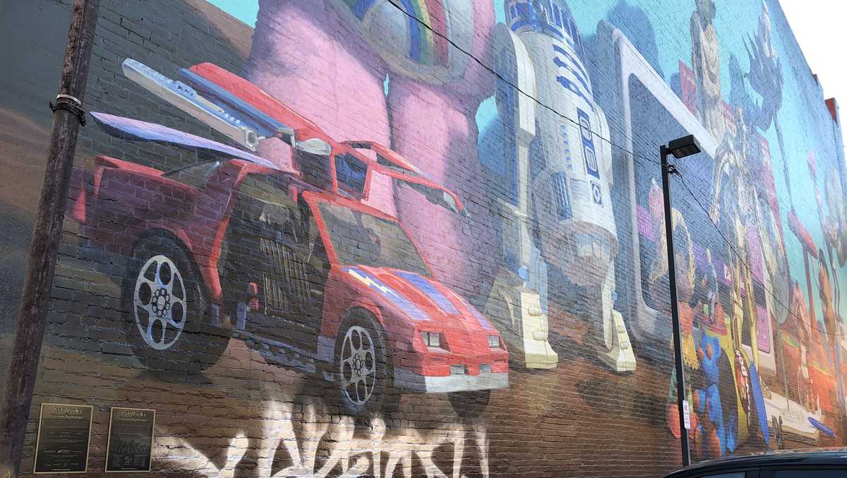 3 500 Raised To Restore Defaced Downtown Cincinnati Mural