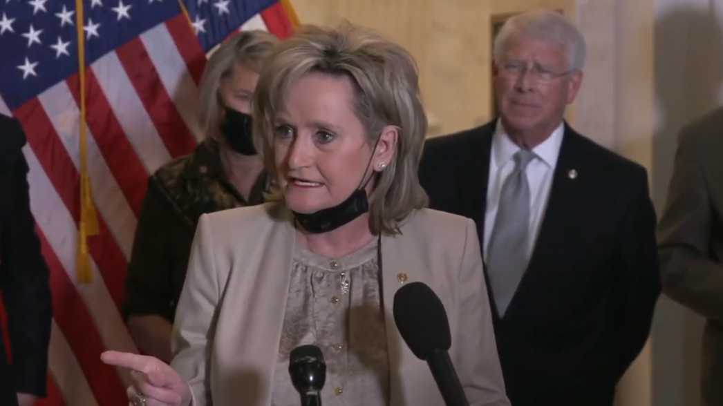 Sen. Hyde-Smith draws attention after speaking against Sunday 'Sabbath' voting