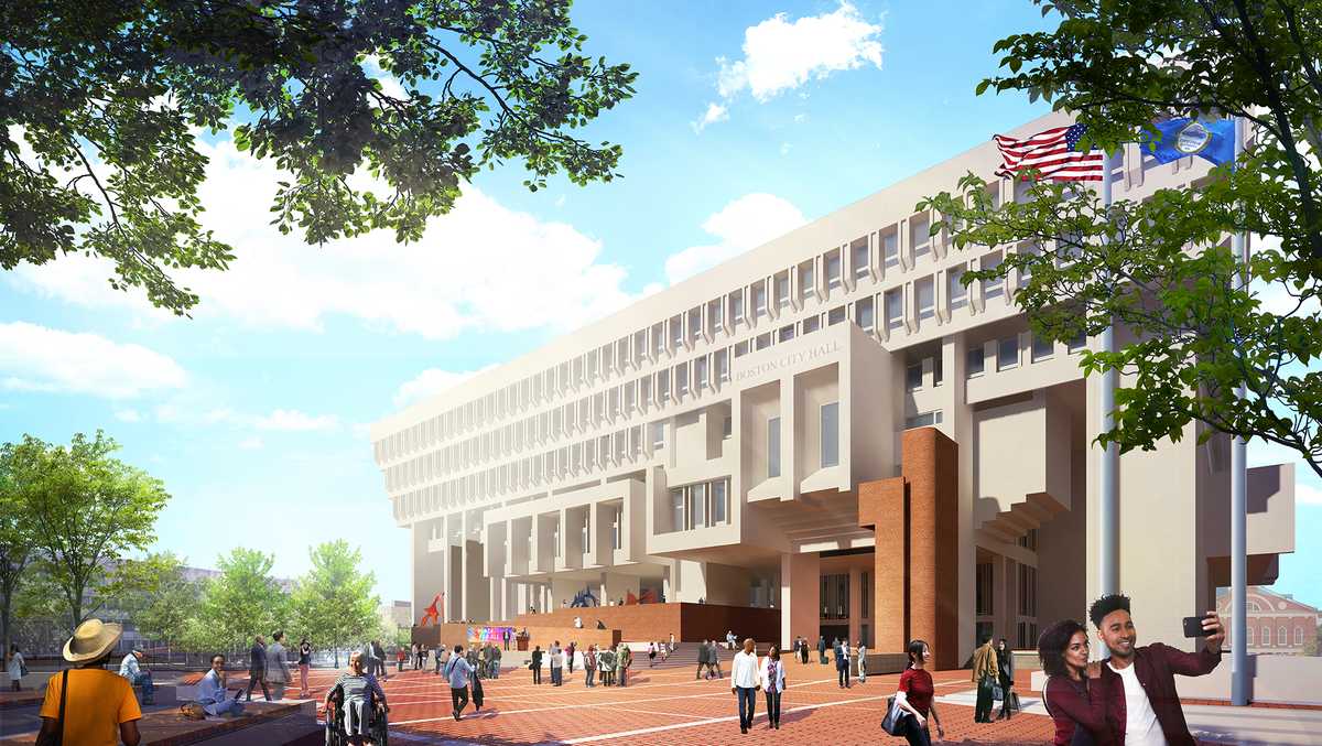 Boston plans to turn City Hall Plaza into 'a welcoming front yard for ...