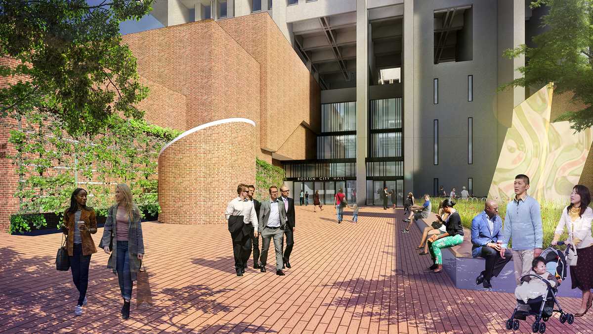 Boston plans $70 million renovation for City Hall Plaza