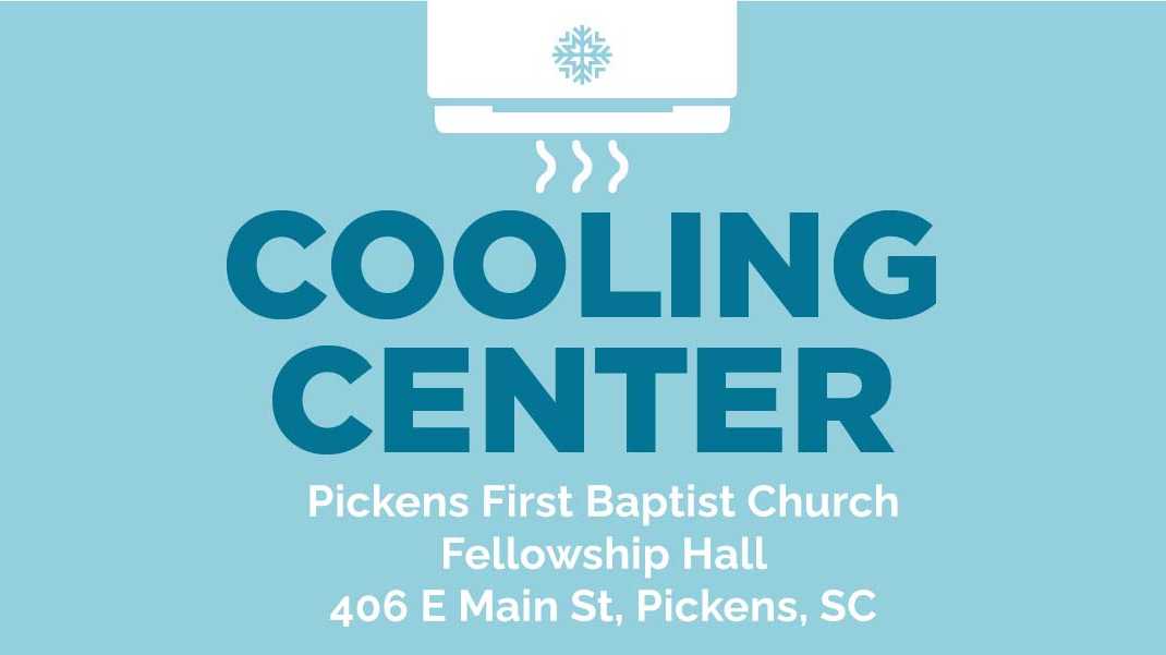 SC City of Pickens opens cooling center in response to storm