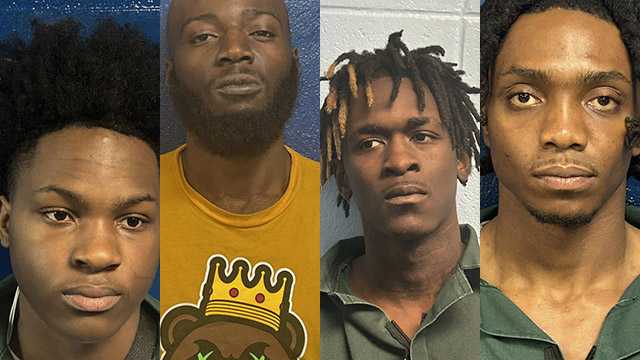 Four arrested for shooting at Claiborne County apartment complex
