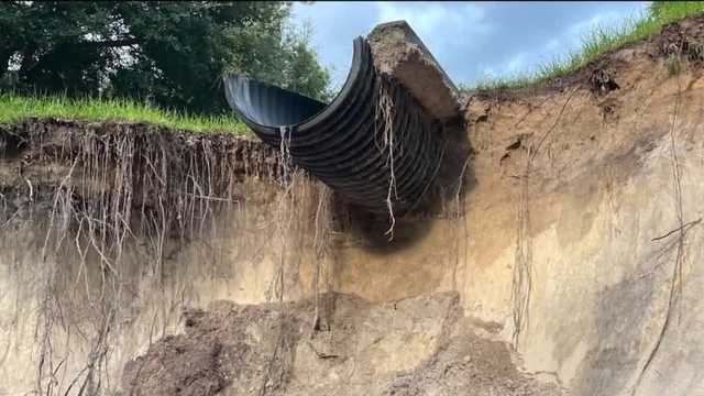 DeLand homeowners concerned after washout opens hole in ground - Vimarsana News