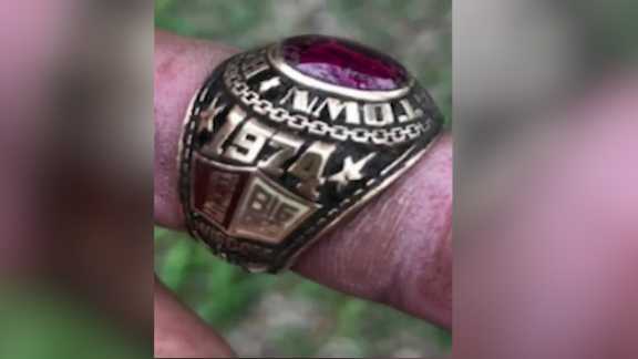 A 1974 Robstown graduate dropped back for a pass during a pick up game of football in 1975 at a park in Banquete. When he threw the ball, his class ring went with it. After searching the area, he thought he parted with it for good.