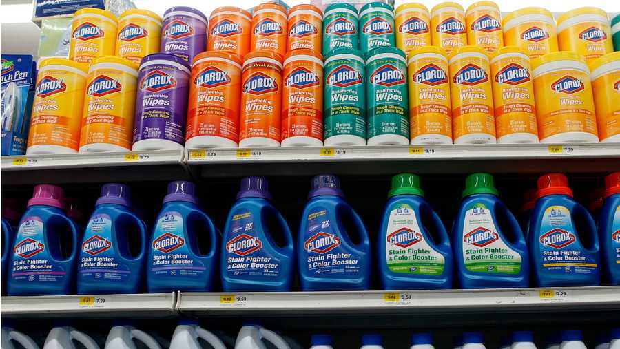 cleaning products file photo