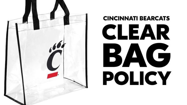 Clear Bag Policy — Raising Cane's River Center