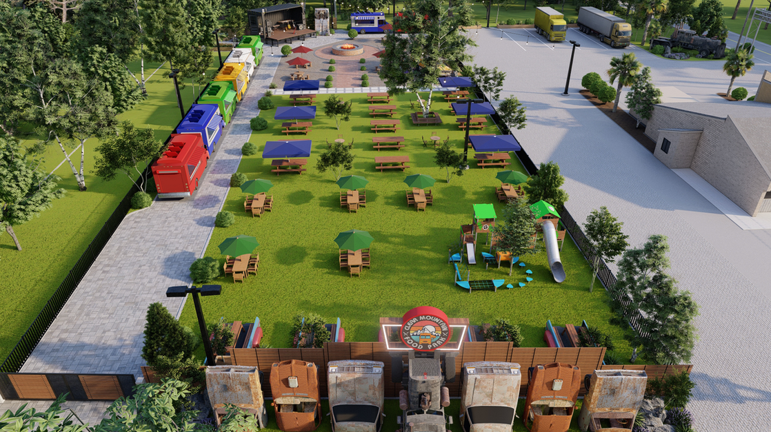 Outdoor Food Park