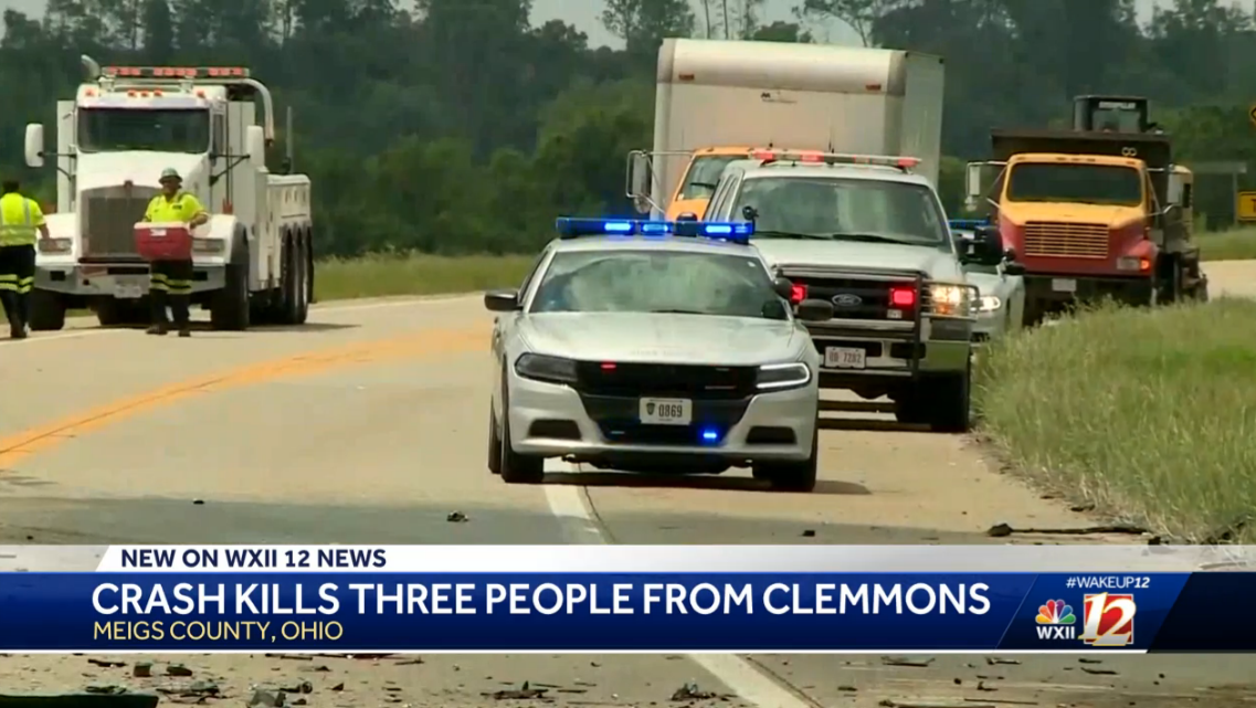 3 people from Clemmons dead after headon crash in Ohio